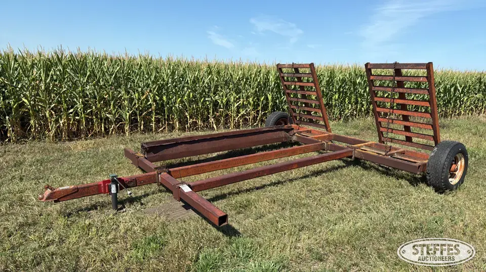 Single axle swather transport trailer Specialty Trailer