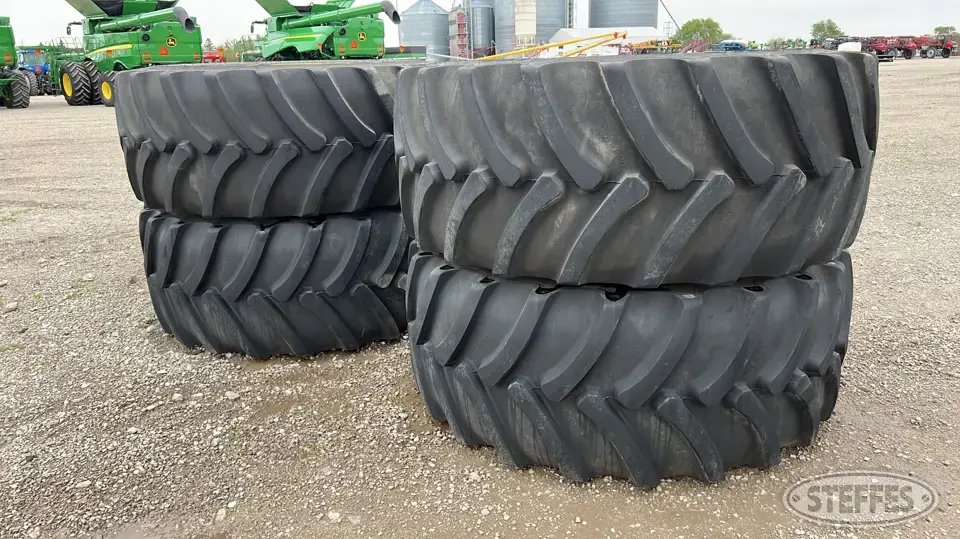 (4) Goodyear OptiTorque LSW800/55R46 tires Tractor-Implement Tire