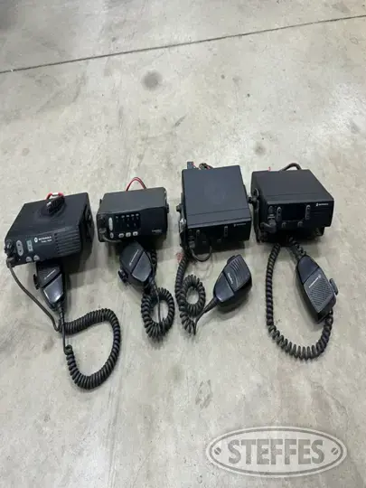 (4) Motorola Business Band Radio