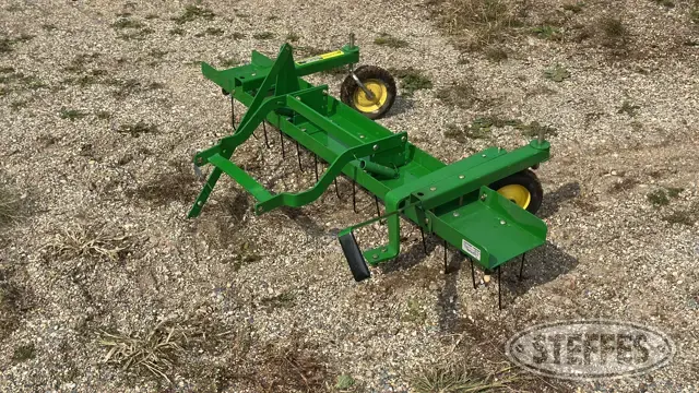 John Deere lawn dethatcher
