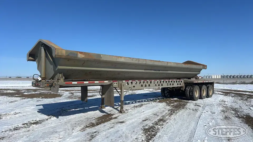 1999 Trail King Side Dump Trailer