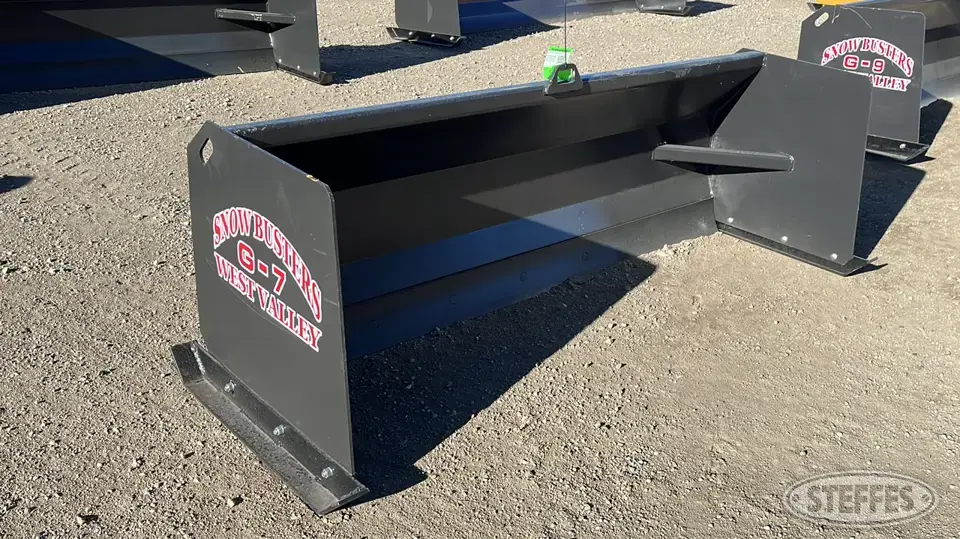2023 Industrias America G-7 Skid Steer Snow Pushers and Snowblower