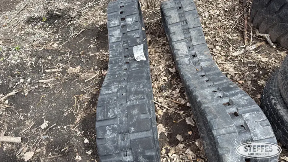 (2) Bobcat Bridgestone tracks