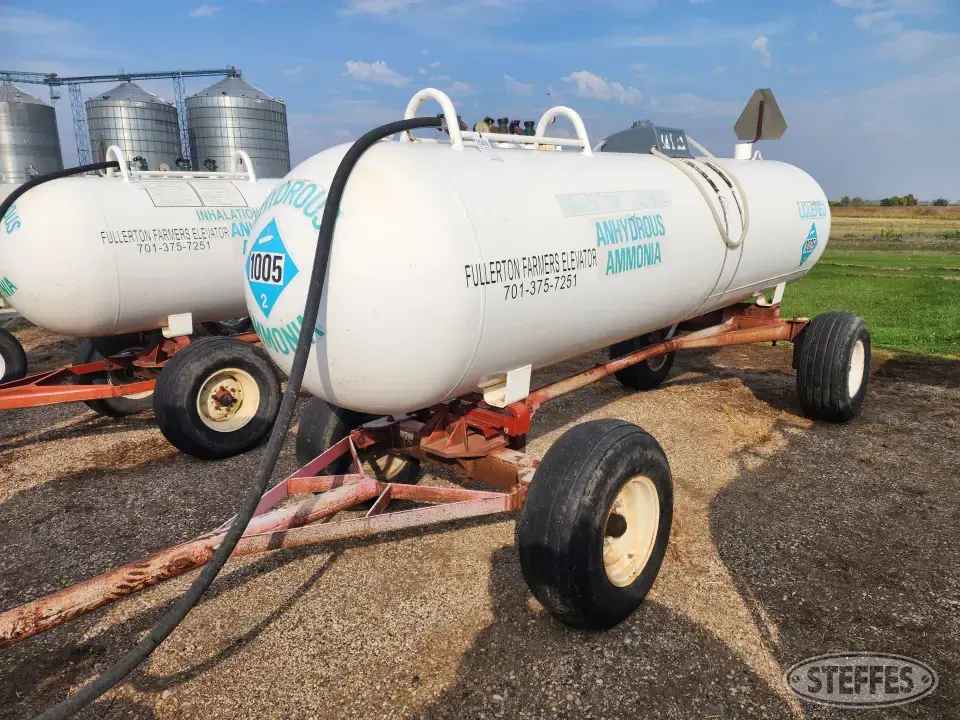 1,000 gal. NH3 tank NH3 Trailers-Tank