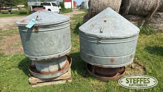 (2) Hog feeders