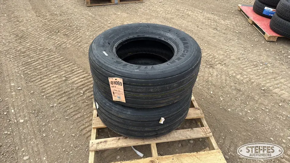 (2) Marcher 11L-15 implement tires Tractor-Implement Tire