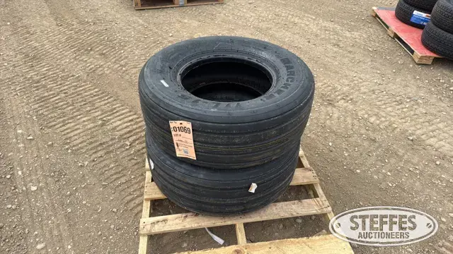 (2) Marcher 11L-15 implement tires