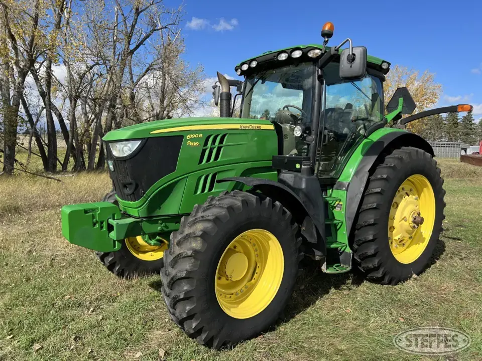 2012 John Deere 6190R MFWD Tractor