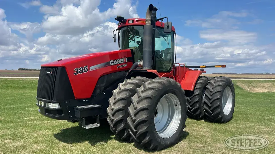 2009 Case IH Steiger 385 4WD Tractor