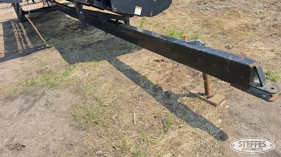 Vulcan Ironworks single axle header trailer