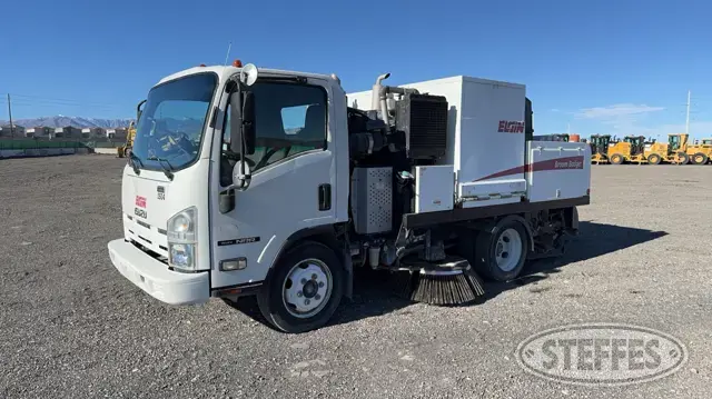 Elgin Broom Bear on 2014 Isuzu NPR
