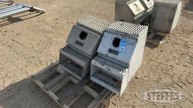 (2) ProTech Step Storage Boxes