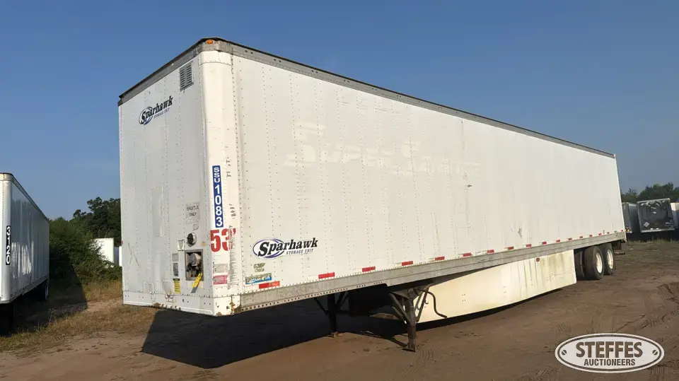 2007 Stoughton AVW-535T-S-C-AR Van Trailer