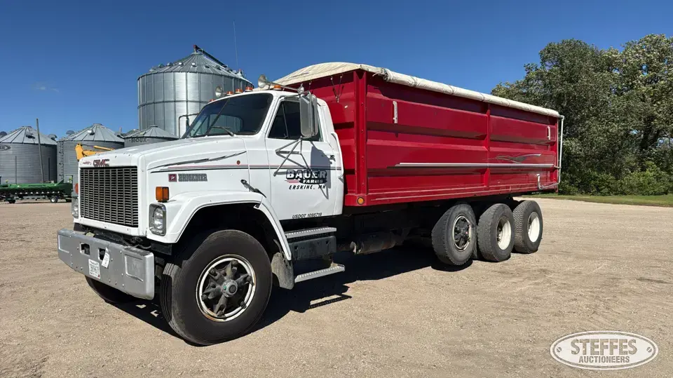 1985 GMC Brigadier Grain Truck