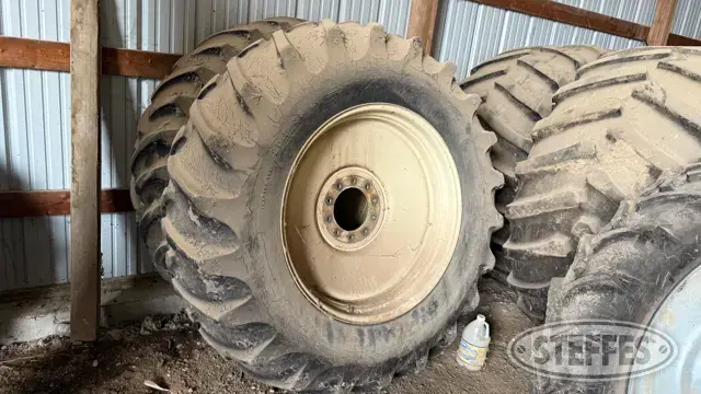 (2) Co-op 20.8-38 tires