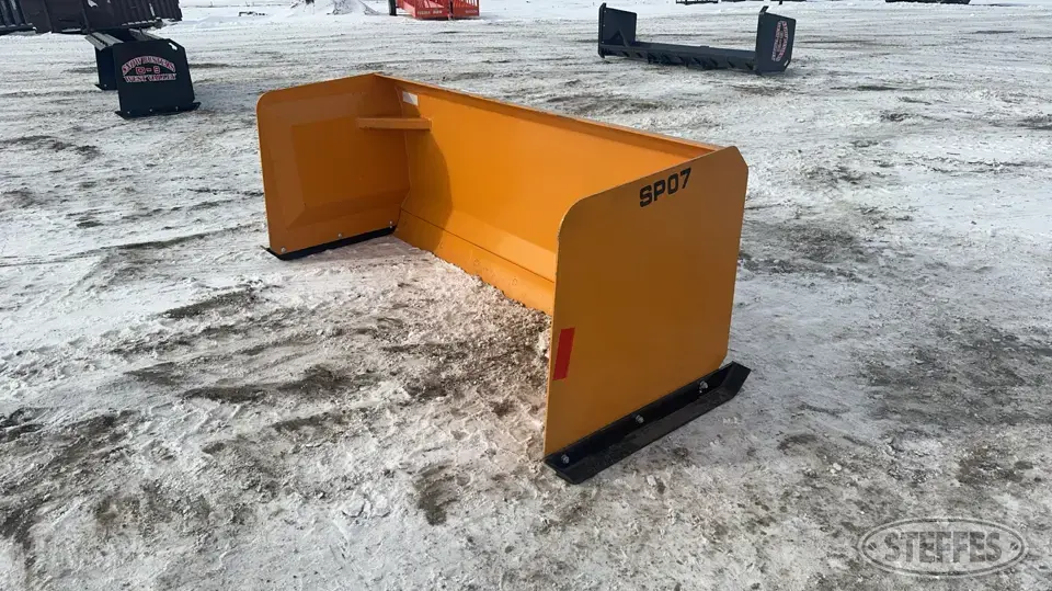 2024 Industrias America SP07 Skid Steer Snow Pushers and Snowblower