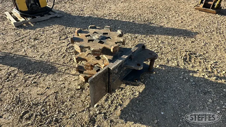 American Compaction Loader Backhoe Attachment
