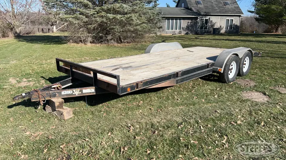 2002 PJ 520D Flatbed Trailer