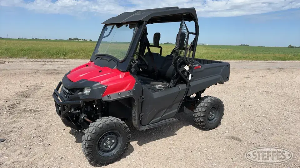 2018 Honda Pioneer SXS700 UTV