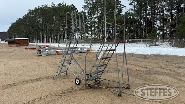 (2) Rolling stairways
