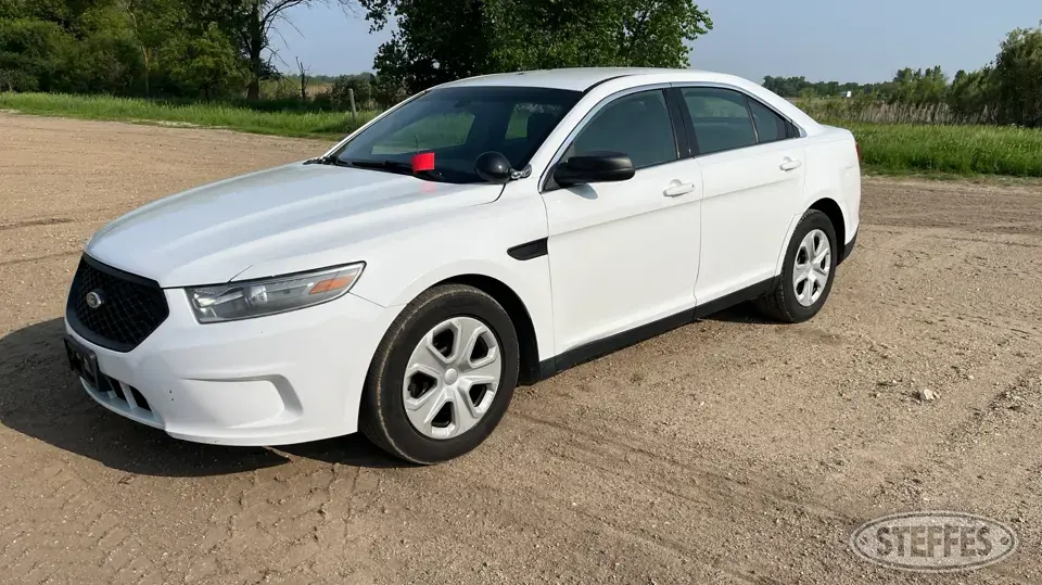 2013 Ford Taurus Police Interceptor Car
