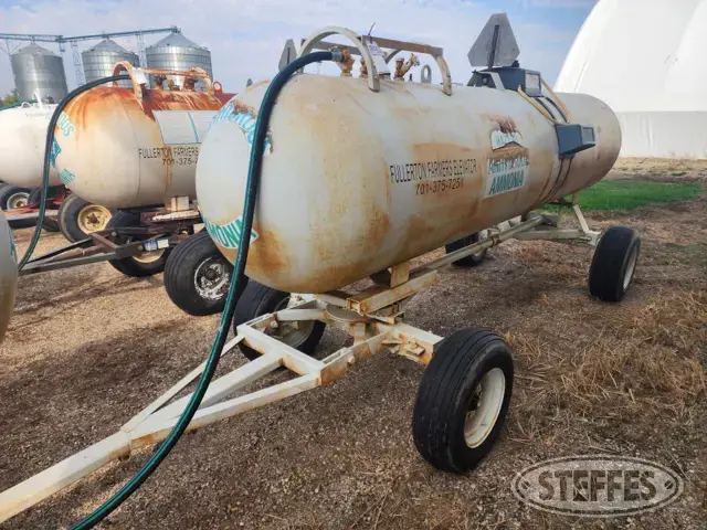 1,000 gal. NH3 tank