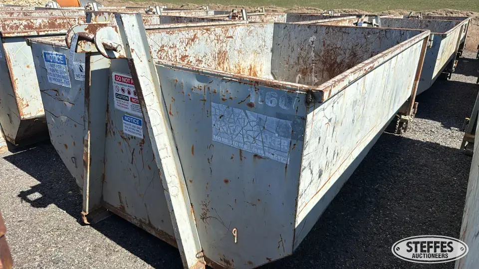 10 yd. roll-off dumpster Construction Support Item