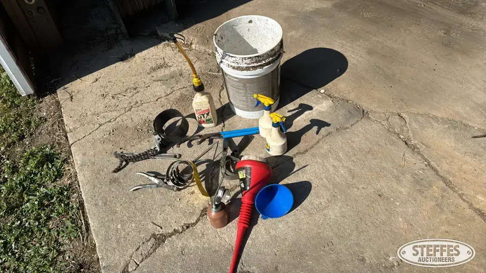 Oil supplies & filter clamps General Tools and Shop Supply