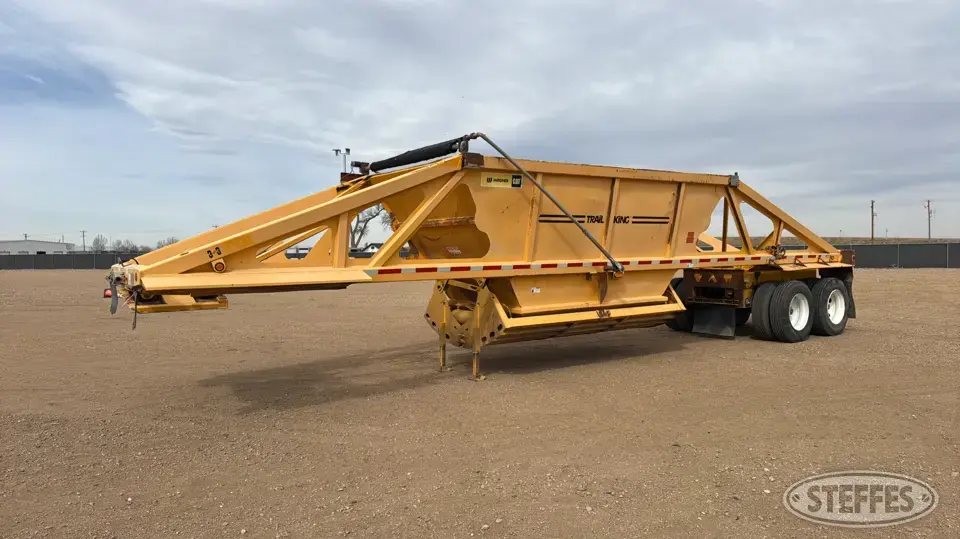 2007 Trail King Belly Dump Trailer