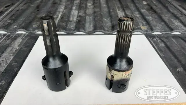 (2) Large 1000 PTO adapters