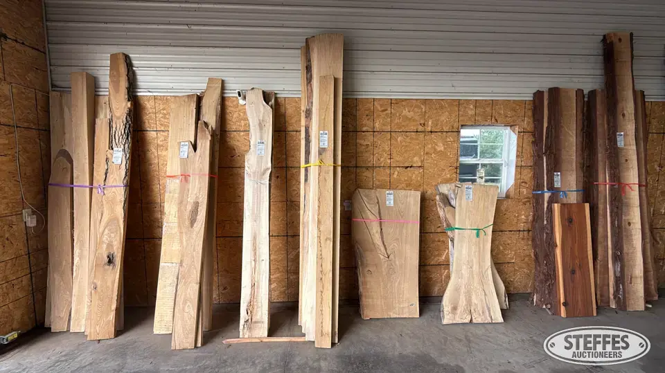 (5) Elm slabs Business Inventory