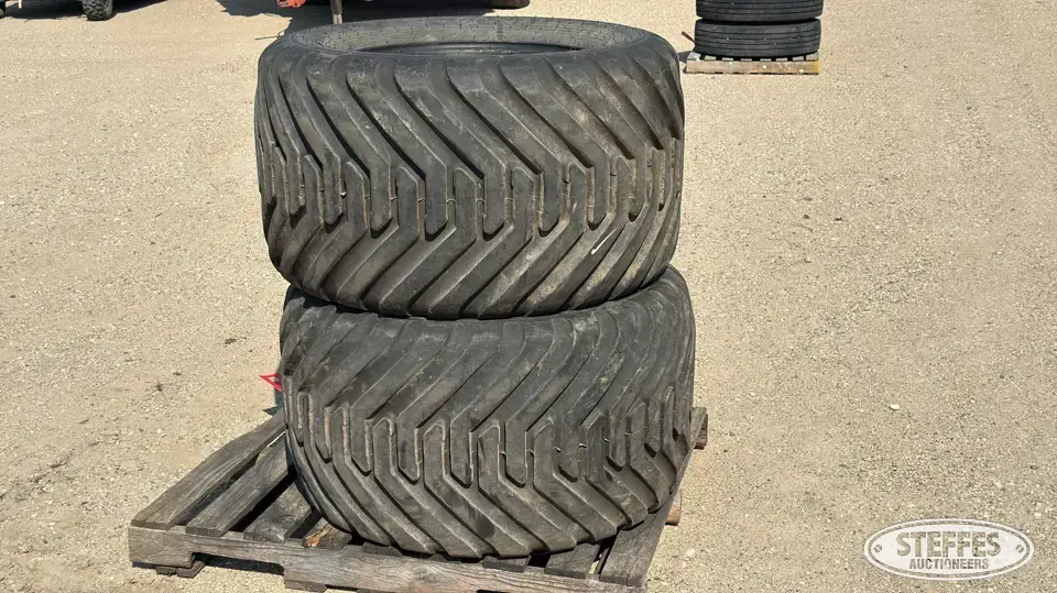 (2) Alliance 550/45-22.5 Tractor-Implement Tire