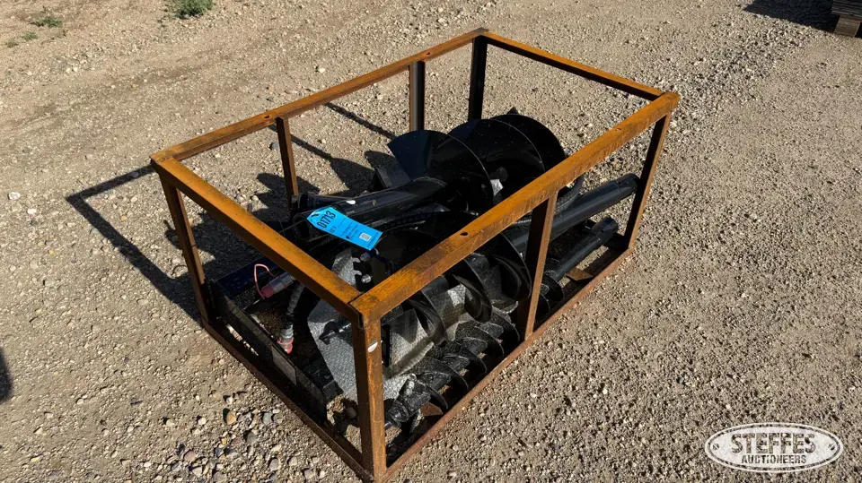 2026 Mower King SSECAG-Y Skid Steer Augers-Post Driver