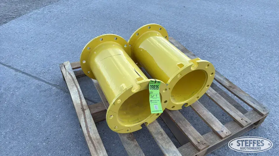 (2) Unverferth dual spacers Ag Equipment Part