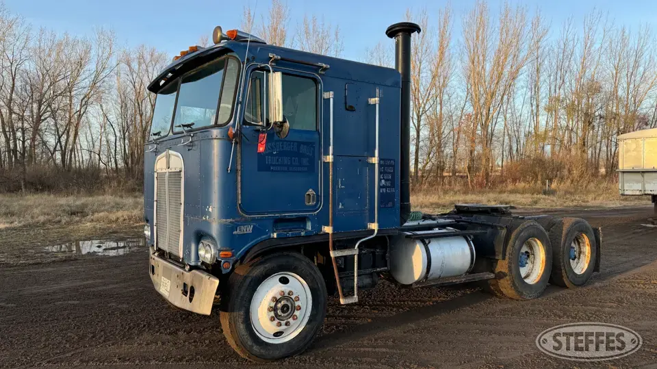 1984 Kenworth K100 Cabover Truck with Sleeper