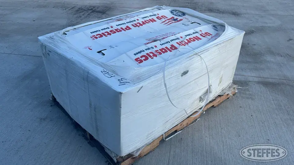 (2) Poly grain bags Temporary Bin