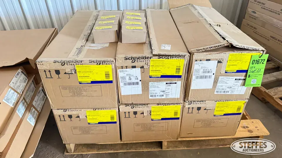Electrical motor starter panels & switches Business Inventory