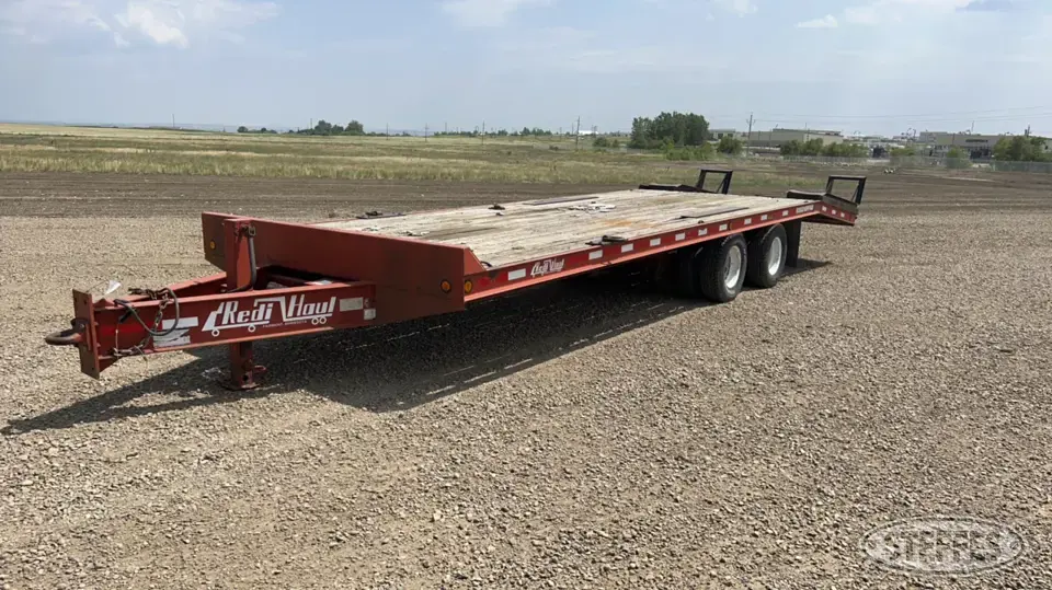 2001 Redi Haul R28210PFHD Flatbed Trailer