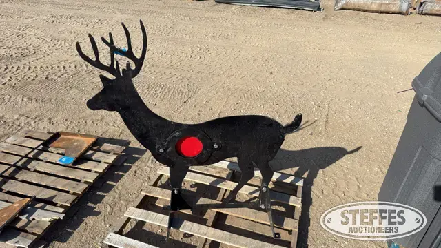 Steel shooting target
