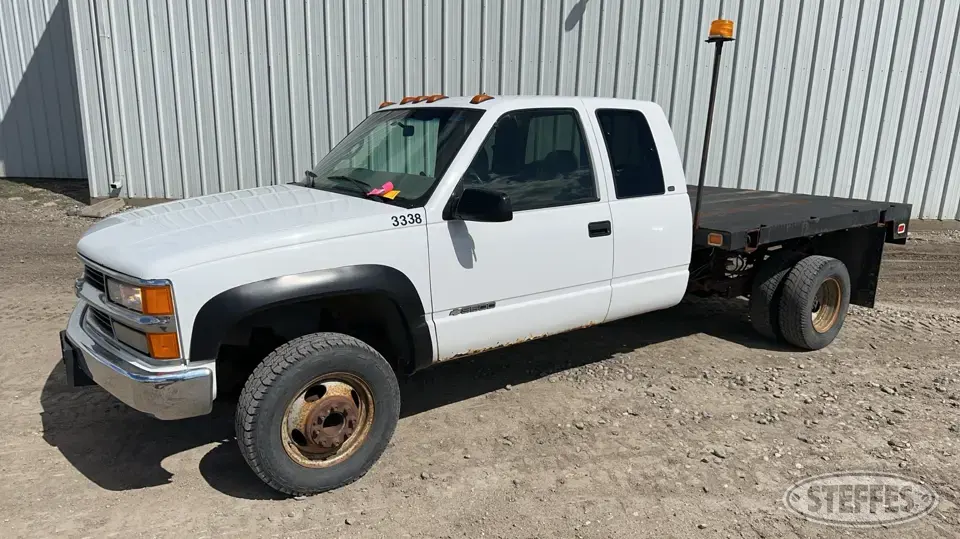 1998 Chevrolet Silverado 3500 Flatbed Truck