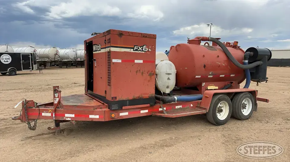 2010 Ditch Witch FX60 Vacuum Trailer
