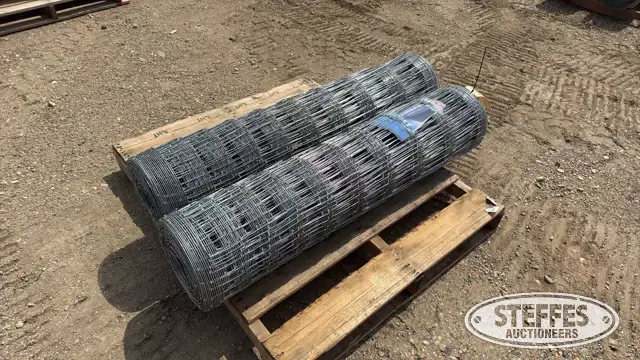 (2) Weld wire fence rolls
