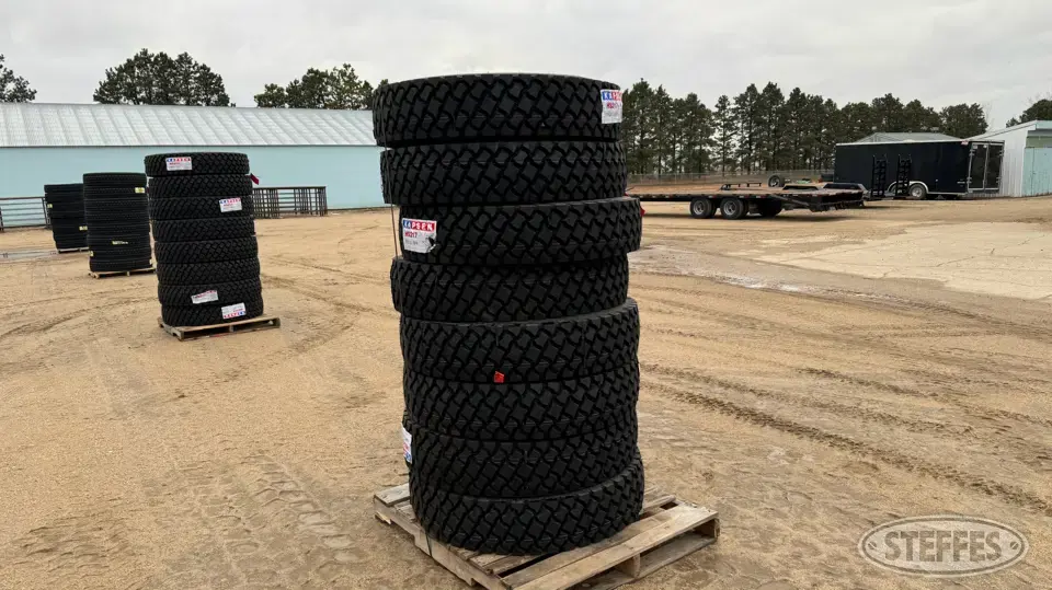 (8) Kapsen HS217 11R22.5 tires Truck Tire