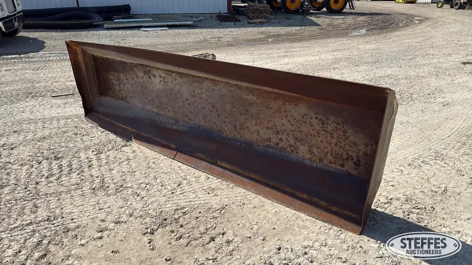 Shop-built 3 pt. blade Straight Blade
