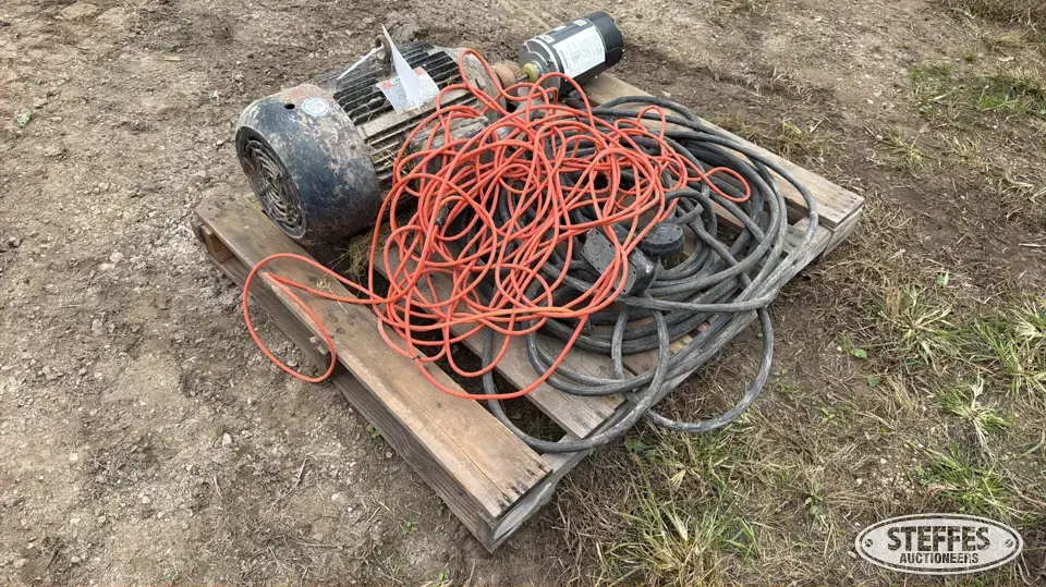 Electric motors & cords Farm Support Item