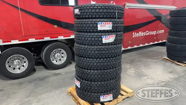(8) Kapsen HS207 11R22.5 tires