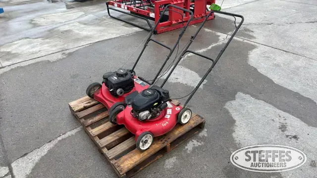 (2) Push mowers