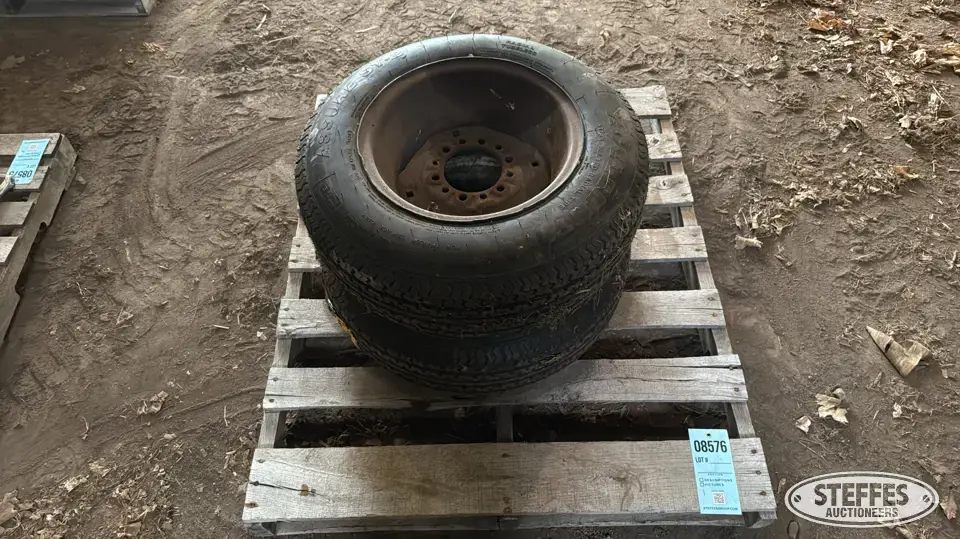(2) 205/75R15 tires Tractor-Implement Tire