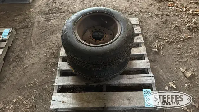 (2) 205/75R15 tires