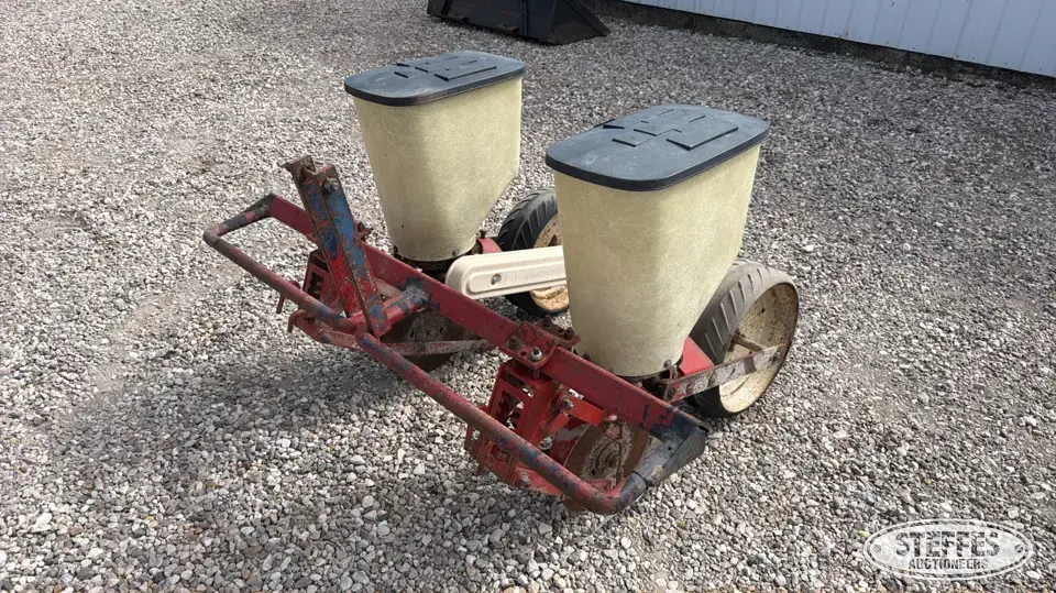 2-row shop-built planter Less Than 12 Row Planter